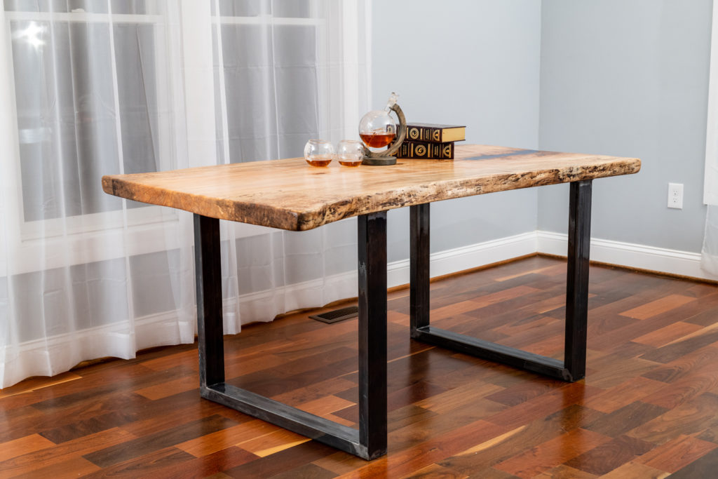 makers woodshop live edge slab