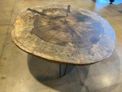 52" Poplar coffee table