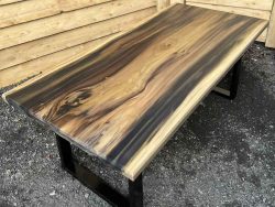 Single Slab Rainbow Poplar Table